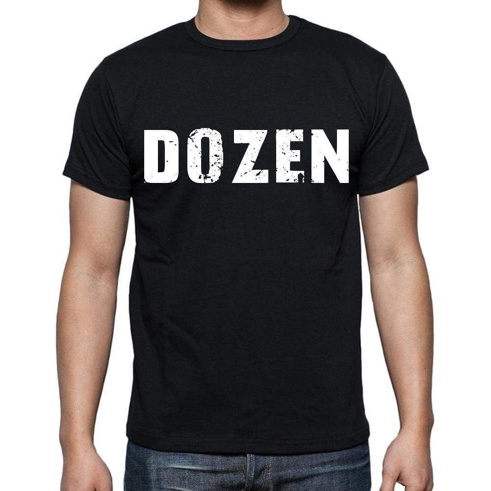 Dozen Mens Short Sleeve Round Neck T-Shirt Black T-Shirt En