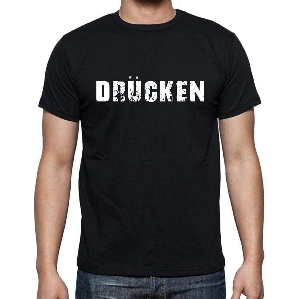 Drcken Mens Short Sleeve Round Neck T-Shirt - Casual