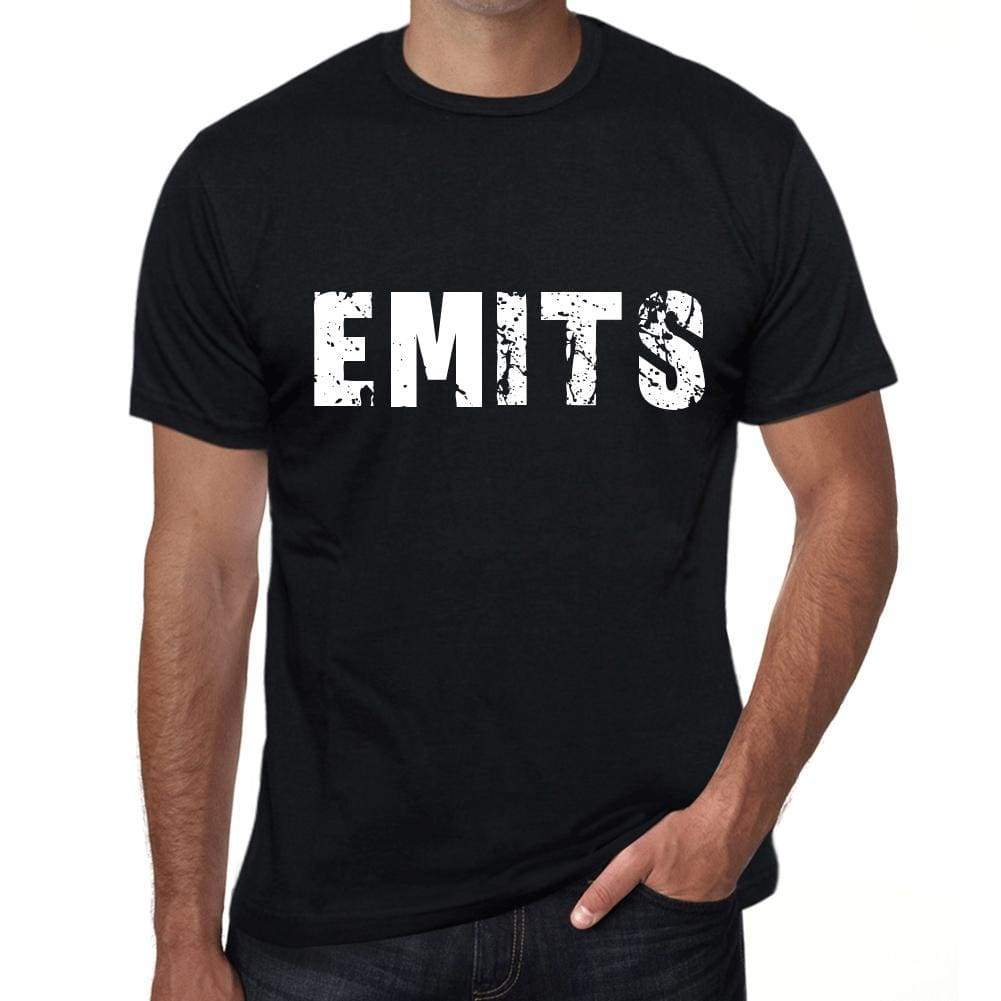 Emits Mens Retro T Shirt Black Birthday Gift 00553 - Black / Xs - Casual