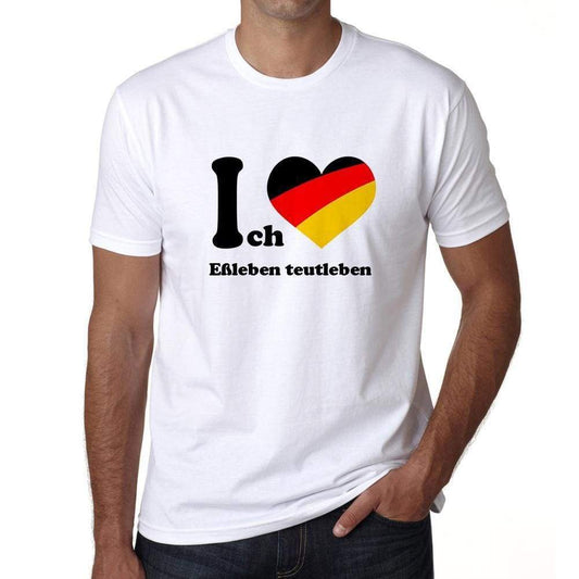 Eßleben Teutleben Mens Short Sleeve Round Neck T-Shirt 00005 - Casual