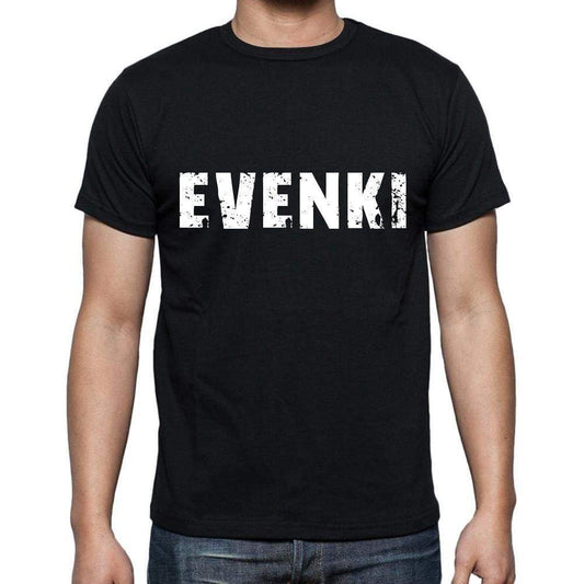 Evenki Mens Short Sleeve Round Neck T-Shirt 00004 - Casual