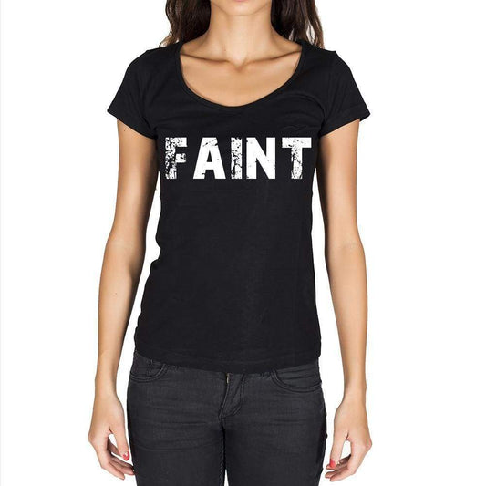 Faint Womens Short Sleeve Round Neck T-Shirt - Casual