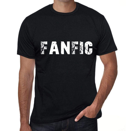 Fanfic Mens Vintage T Shirt Black Birthday Gift 00554 - Black / Xs - Casual