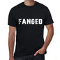 Fanged Mens Vintage T Shirt Black Birthday Gift 00554 - Black / Xs - Casual