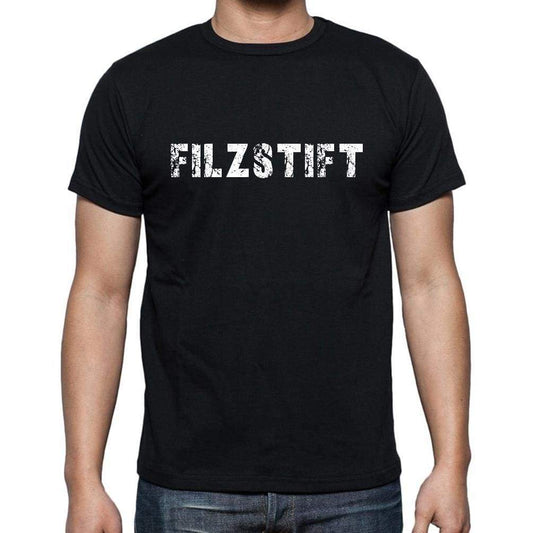Filzstift Mens Short Sleeve Round Neck T-Shirt - Casual