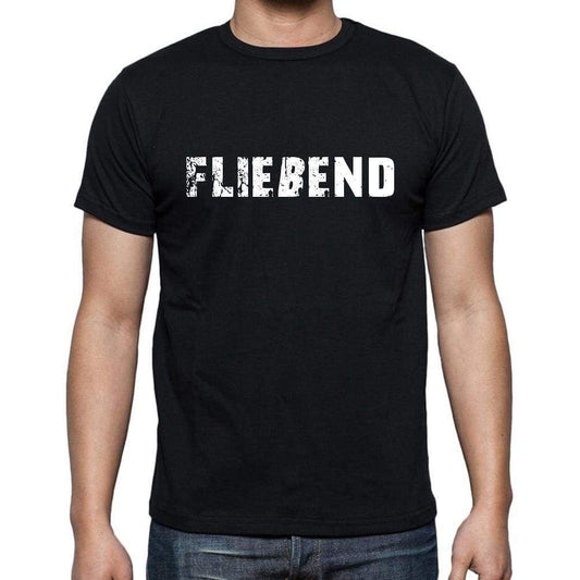 Flieend Mens Short Sleeve Round Neck T-Shirt - Casual
