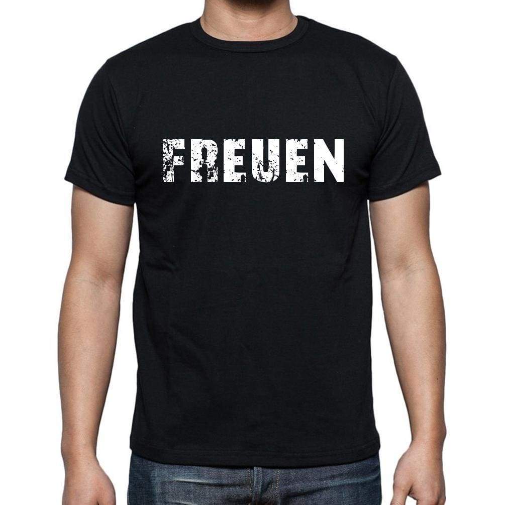 Freuen Mens Short Sleeve Round Neck T-Shirt - Casual