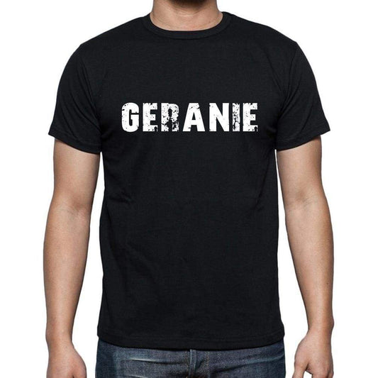 Geranie Mens Short Sleeve Round Neck T-Shirt - Casual
