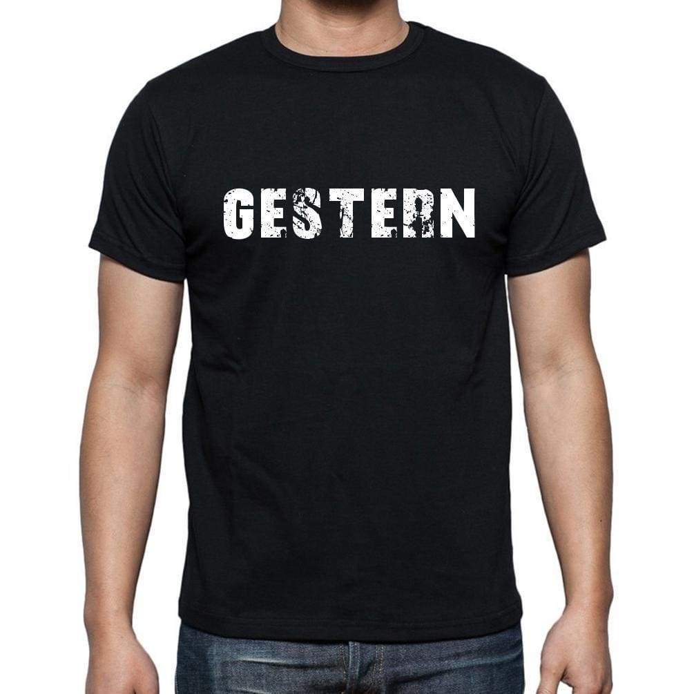 Gestern Mens Short Sleeve Round Neck T-Shirt - Casual
