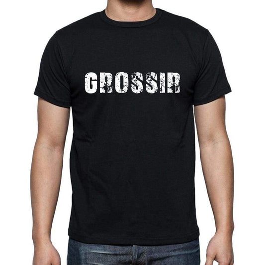 Grossir French Dictionary Mens Short Sleeve Round Neck T-Shirt 00009 - Casual