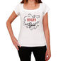 Height Is Good Womens T-Shirt White Birthday Gift 00486 - White / Xs - Casual