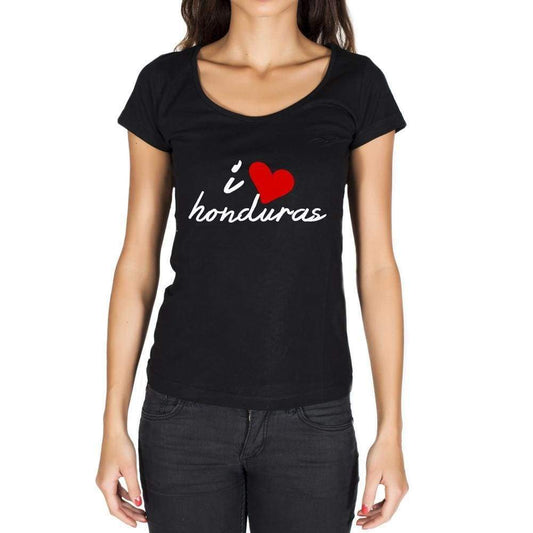 Honduras Womens Short Sleeve Round Neck T-Shirt - Casual