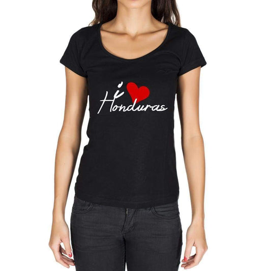 Honduras Womens Short Sleeve Round Neck T-Shirt - Casual