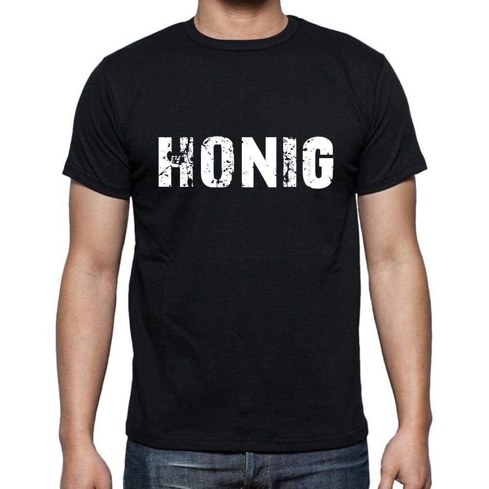 Honig Mens Short Sleeve Round Neck T-Shirt - Casual