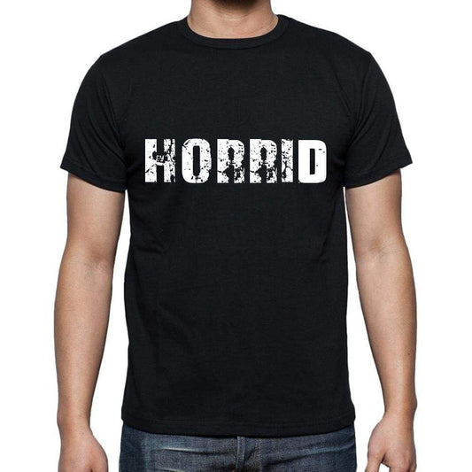 Horrid Mens Short Sleeve Round Neck T-Shirt 00004 - Casual