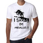 I Shall Be Marvelous White Mens Short Sleeve Round Neck T-Shirt Gift T-Shirt 00369 - White / Xs - Casual
