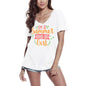 ULTRABASIC Women's T-Shirt I'm a Summer Kind of Girl - Short Sleeve Tee Shirt Tops