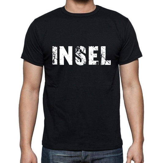 Insel Mens Short Sleeve Round Neck T-Shirt - Casual