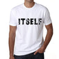 Itself Mens T Shirt White Birthday Gift 00552 - White / Xs - Casual