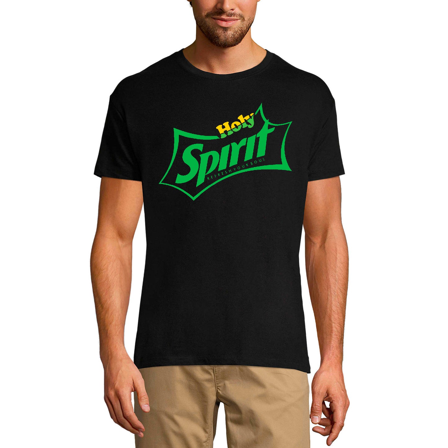 T-shirt ULTRABASIC pour hommes Saint-Esprit - Chemise religieuse Soul Bible