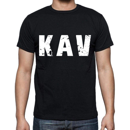 Kav Men T Shirts Short Sleeve T Shirts Men Tee Shirts For Men Cotton Black 3 Letters - Casual