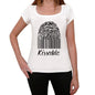 Kissable Fingerprint White Womens Short Sleeve Round Neck T-Shirt Gift T-Shirt 00304 - White / Xs - Casual