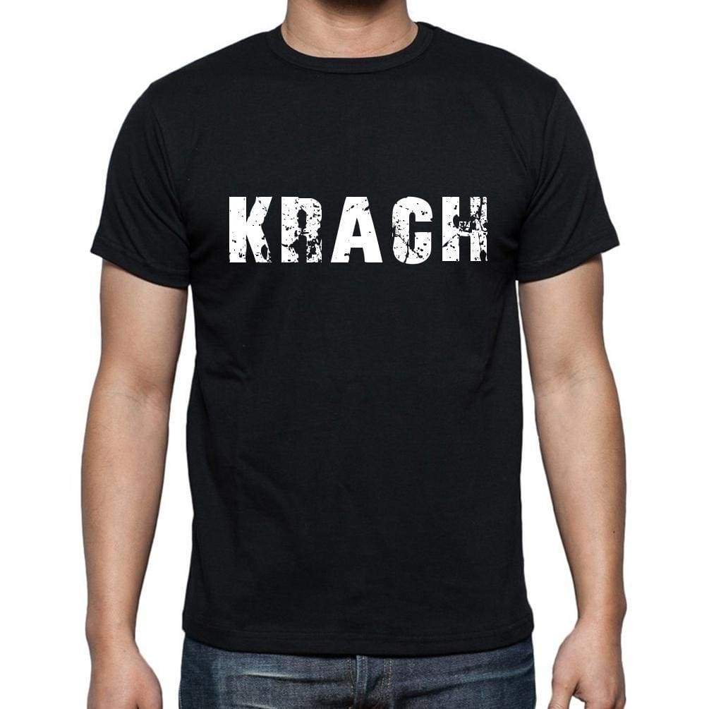 Krach Mens Short Sleeve Round Neck T-Shirt - Casual