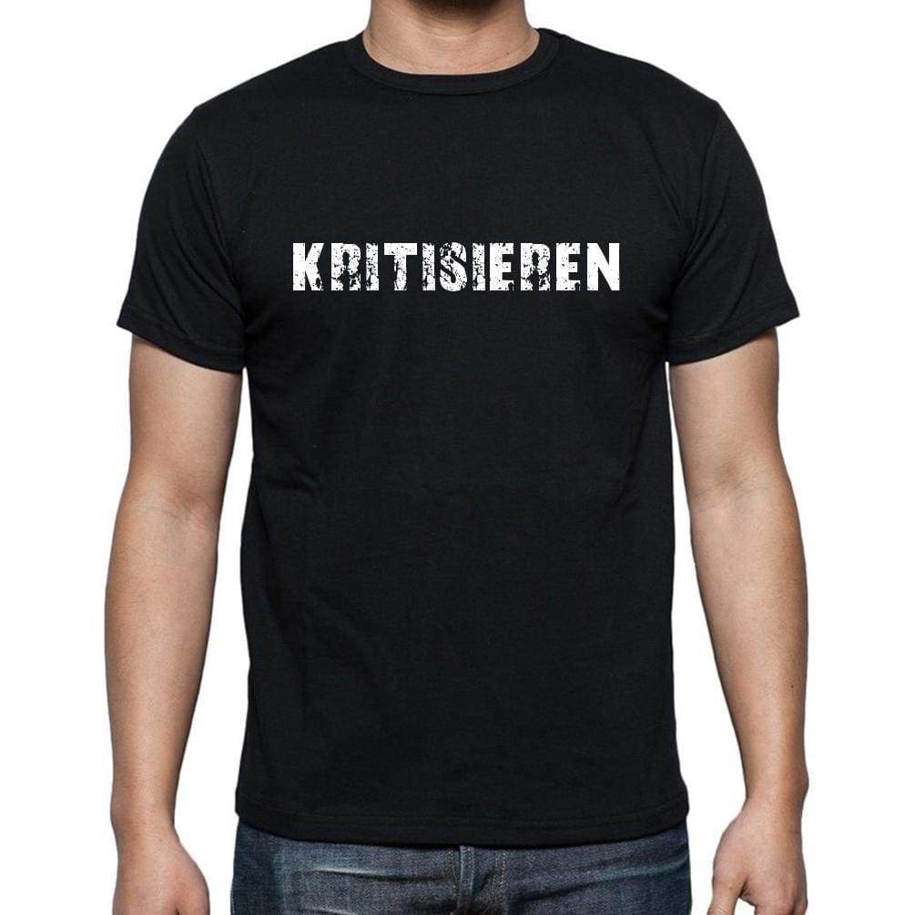 Kritisieren Mens Short Sleeve Round Neck T-Shirt - Casual