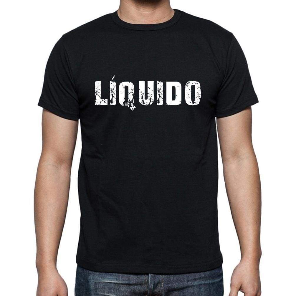 L­quido Mens Short Sleeve Round Neck T-Shirt - Casual