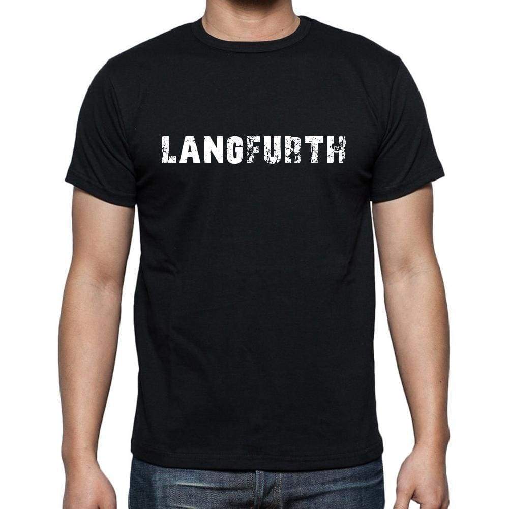Langfurth Mens Short Sleeve Round Neck T-Shirt 00003 - Casual
