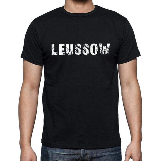 Leussow Mens Short Sleeve Round Neck T-Shirt 00003 - Casual
