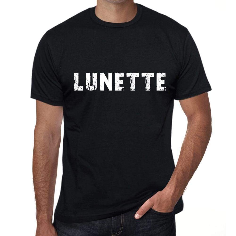 Lunette Mens T Shirt Black Birthday Gift 00555 - Black / Xs - Casual