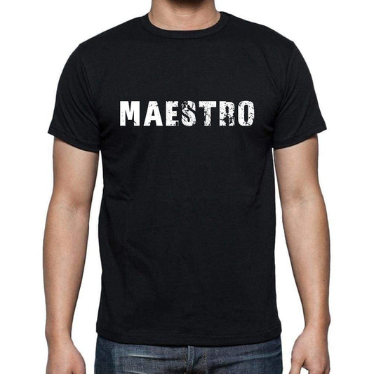 Maestro Mens Short Sleeve Round Neck T-Shirt - Casual