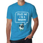 Magician Trust Me Im A Magician Mens T Shirt Blue Birthday Gift 00530 - Blue / Xs - Casual