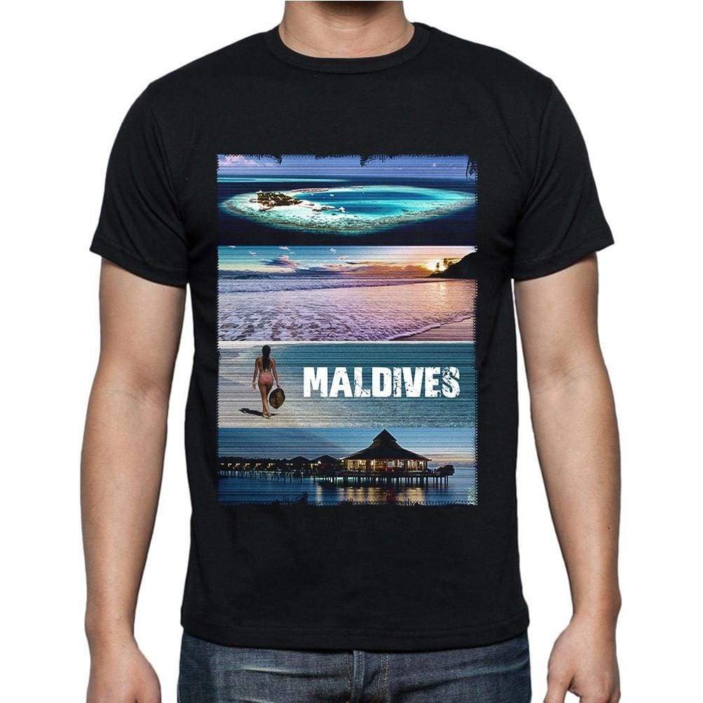 Maldives 3 T-Shirt For Mens Short Sleeve Cotton Tshirt Men T Shirt - T-Shirt