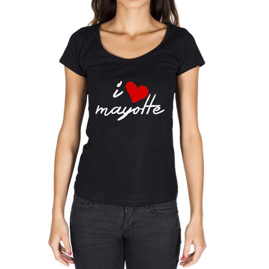 Mayotte Womens Short Sleeve Round Neck T-Shirt - Casual