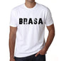 Mens Tee Shirt Vintage T Shirt Brasa X-Small White 00561 - White / Xs - Casual