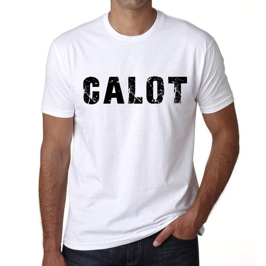 Mens Tee Shirt Vintage T Shirt Calot X-Small White 00561 - White / Xs - Casual