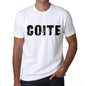 Mens Tee Shirt Vintage T Shirt Coite X-Small White 00561 - White / Xs - Casual