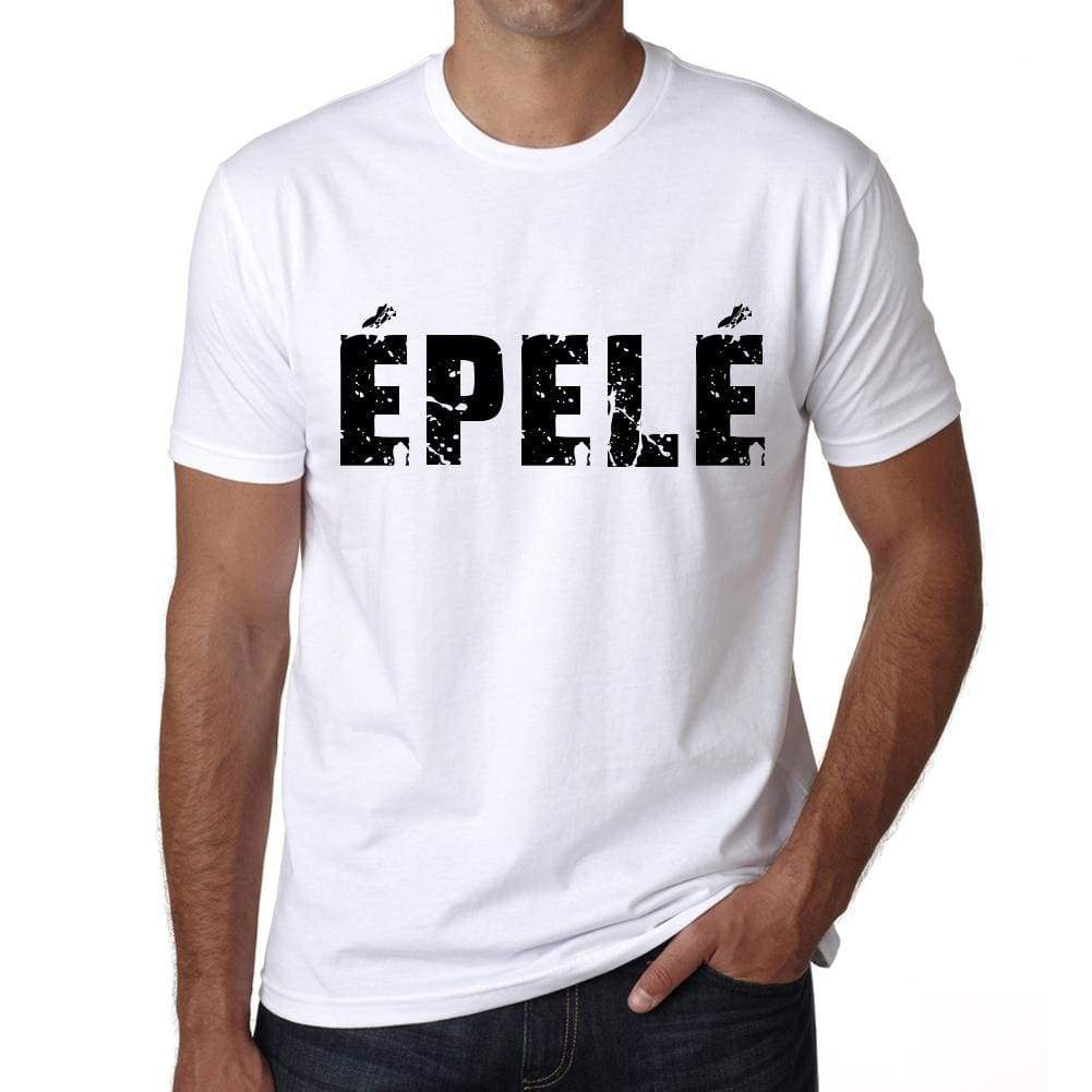 Mens Tee Shirt Vintage T Shirt Épelé X-Small White 00561 - White / Xs - Casual