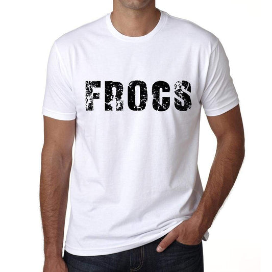 Mens Tee Shirt Vintage T Shirt Frocs X-Small White 00561 - White / Xs - Casual