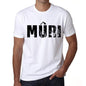 Mens Tee Shirt Vintage T Shirt Mri X-Small White 00560 - White / Xs - Casual