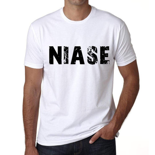 Mens Tee Shirt Vintage T Shirt Niase X-Small White - White / Xs - Casual
