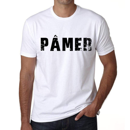 Mens Tee Shirt Vintage T Shirt Pâmer X-Small White - White / Xs - Casual