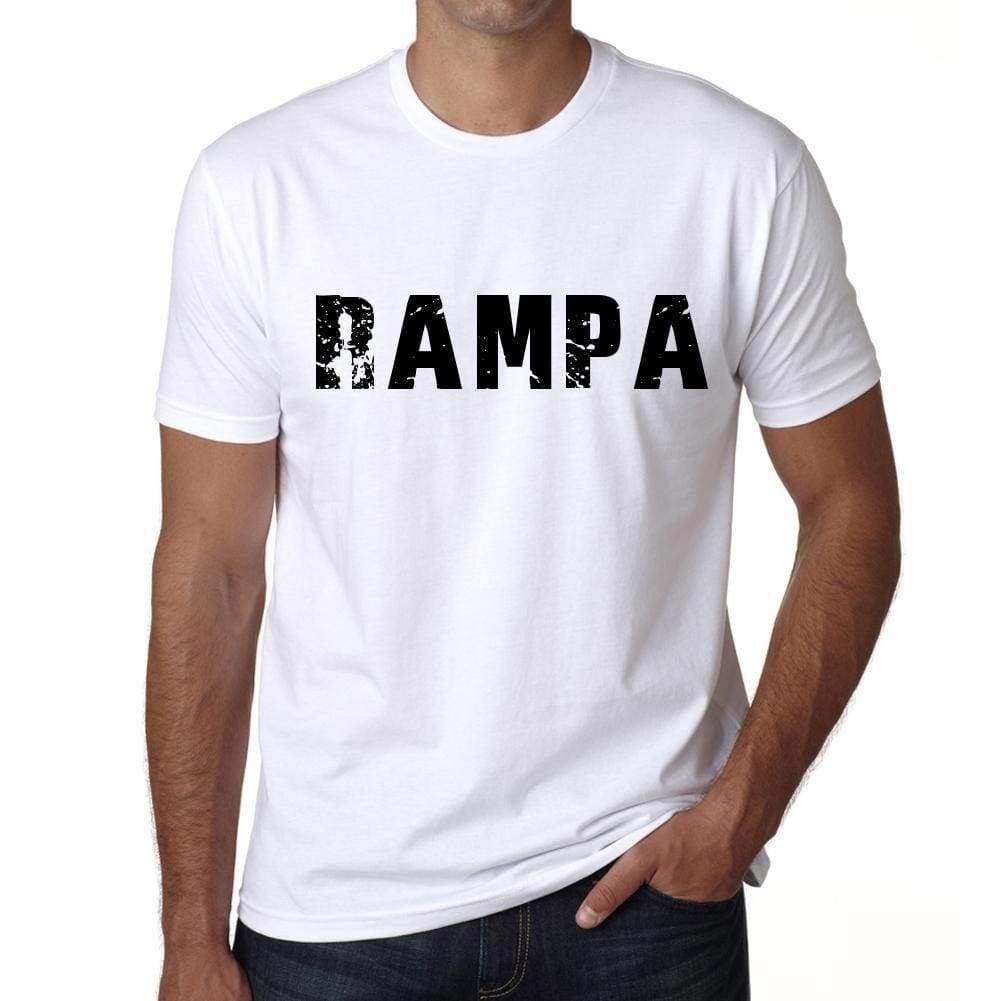 Mens Tee Shirt Vintage T Shirt Rampa X-Small White - White / Xs - Casual