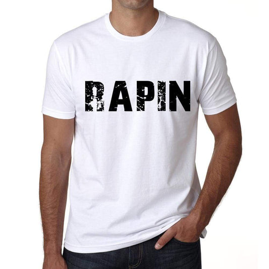 Mens Tee Shirt Vintage T Shirt Rapin X-Small White - White / Xs - Casual