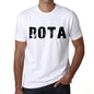 Mens Tee Shirt Vintage T Shirt Rota X-Small White 00560 - White / Xs - Casual