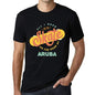 Mens Vintage Tee Shirt Graphic T Shirt Aruba Black - Black / Xs / Cotton - T-Shirt