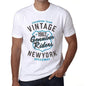 Mens Vintage Tee Shirt Graphic T Shirt Genuine Riders 1962 White - White / Xs / Cotton - T-Shirt