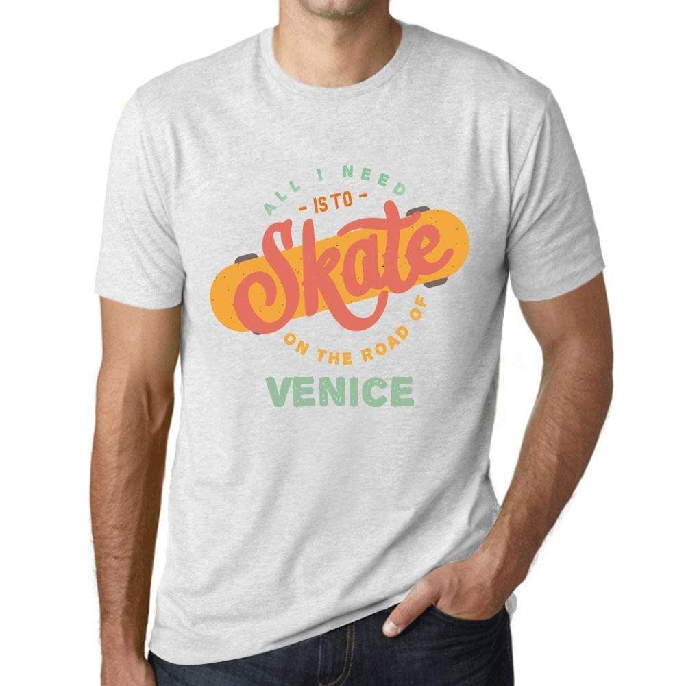 Mens Vintage Tee Shirt Graphic T Shirt Venice Vintage White - Vintage White / Xs / Cotton - T-Shirt